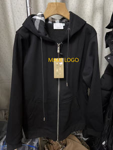 Chaqueta de Suéter con Capucha de Invierno para Hombre, Estilo Británico, de Alta Calidad, con Cierre, Estampado Digital y Logotipo Bordado - Product Image 6