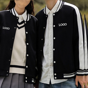 Veste de baseball varsity personnalisée de haute qualité à la vente chaude, veste varsity tricotée pour femmes, broderie épaisse, imprimée - Product Image 5