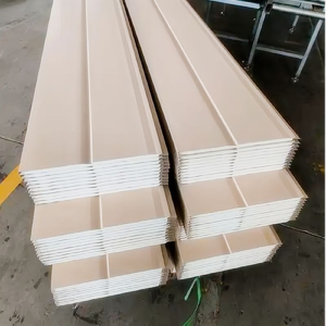 Panel Sándwich de 16 mm para Fachada Exterior de Edificios/Paredes Divisorias, Panel de Acero Ligero Aislado y Grabado para Talleres y Hoteles - Product Image 2