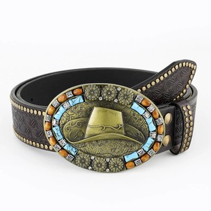 Ceintures en tartan conçues pour une tenue décontractée et formelle avec un design intemporel et un confort Ceintures en cuir disponibles - Product Image 5