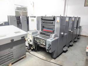 ใช้แผ่นพิมพ์ออฟเซ็ตสีคุณภาพสูง ยี่ห้อ HeidelbergPM52-4 ผลิตในเยอรมนี ปี 2008 สำหรับงานพิมพ์ออฟเซ็ตสี ขนาด A3+A2 พร้อมระบบลดความชื้นด้วยแอลกอฮอล์ - Product Image 5