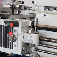 Tour horizontal manuel de haute précision JORSEN CA6161, usage moyen, 220V/380V, mandrin à 3 mors HT300 en fonte pour travaux métalliques généraux