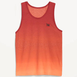 Débardeur décontracté pour homme OEM pour la musculation, la salle de sport, avec logo personnalisé, 100% coton, respirant et à séchage rapide, prix de gros - Product Image 4