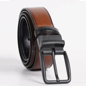 Gran oferta, cinturones de cuero de piel de vaca informales ligeros de alta calidad para hombre, novedad de 2025, acero ajustable profesional - Product Image 1