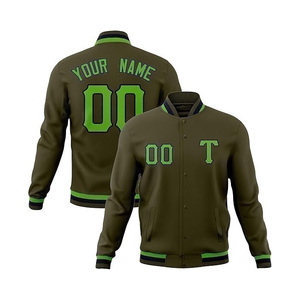 Chaquetas Varsity de Invierno para Hombre, 100% Algodón, Transpirables, Ecológicas, de Secado Rápido, Talla Personalizada, Estilo Letterman, con Forro de Lana - Product Image 2