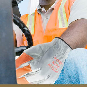 Gants de travail Gants de pilote en cuir confortables pour la sécurité des mains Gants de conducteur en cuir de vachette. - Product Image 5