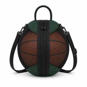 Sac en filet pour basket-ball avec construction respirante et espace de rangement spacieux, conçu pour un transport facile des ballons et de l'équipement sportif - Product Image 5