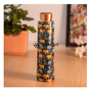 Botella ancha de cobre resistente diseñada para aventuras diarias por Tradebyd - Product Image 4