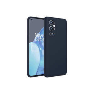 Coque de protection arrière en silicone liquide Netzy Safa Mara bleu marine pour téléphones mobiles OnePlus 9 Pro et Nord - Product Image 1