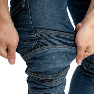 Jeans de moto respirants et durables à séchage rapide, denim, protection amovible certifiée CE pour les genoux et les hanches, OEM, taille plus - Product Image 4