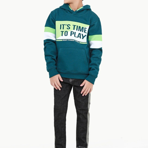 Ropa informal Sudaderas con capucha transpirables con estilo hechas a mano de excelente calidad Ropa de temporada de invierno Sudaderas con capucha para niños - Product Image 3