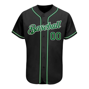 Nouveaux ensembles d'uniformes de baseball en polyester 100% à motif camouflage, design décontracté pour équipes adultes, sublimation, prix abordable - Product Image 2
