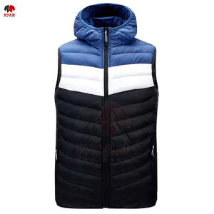 Premium Quality Winter Down Vest Jacket Waterproof <b>Body</b> <b>Warmer</b> Sleeveless Padded Warm Filling Puffer Light Puffy Jackets - Product Image 6