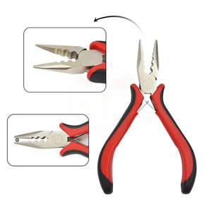 Stainless Steel Durable Hair <b>Extension</b> Ring Plier Tool for Micro Bead Fixing and Salon Styling - Product Image 2