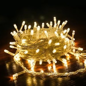 Guirlande lumineuse LED étanche extérieure 10M 20M 30M 50M 100M Décorations de vacances Cote IP65 220V Lumières de Noël 100LED - Product Image 6