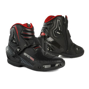 Pakistan Manufacturer Motorbike <b>Shoes</b> for Adult <b>Waterproof</b> Custom Design Racing Motorbike <b>Shoes</b> - Product Image 1