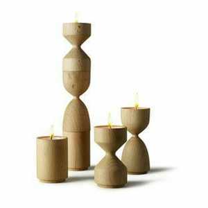 Home and Office In Wholesale Price Wooden Candle Holder Table Centerpiece Decor Farmhouse Wooden <b>Candlestick</b> Stand Pillar & Set - Product Image 5