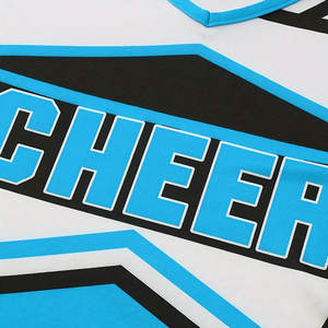 Uniformes de cheerleading pour femmes de qualité supérieure, séchage rapide, 100% polyester, toutes saisons, logo personnalisé, nouvelle arrivée, ensembles tendance - Product Image 3