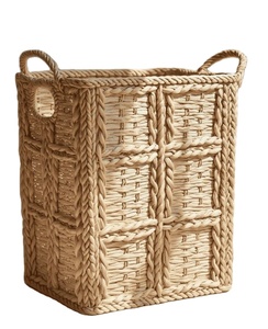 <b>Large</b> Capacity Rattan Laundry <b>Basket</b> Handwoven Durable Organizer with Handles - Product Image 4