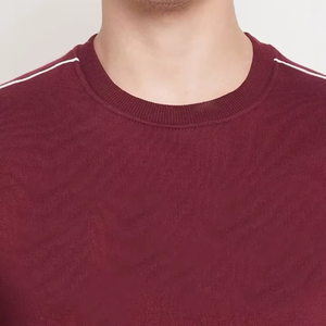 Conjunto de pantalones de chándal acampanados con sudadera de 2 piezas Unisex 350 Gsm algodón orgánico ligero 350 Gsm chándal de lana para invierno - Product Image 3