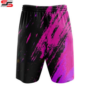 Offre Spéciale Design personnalisé High Street Short de basket-ball en maille respirant anti-rides à séchage rapide pour hommes - Product Image 4
