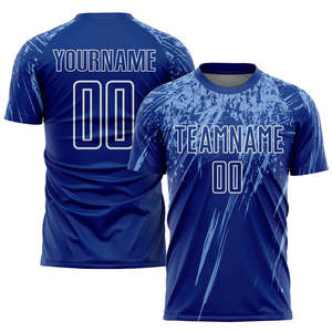 Camiseta de fútbol ligera para hombre, camiseta de fútbol de ajuste personalizado, tela transpirable que absorbe la humedad, uniforme atlético para partidos - Product Image 4