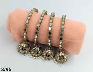 Indian Fashionable and Traditional Brass <b>Bangles</b> Women Wedding <b>Bangles</b> for Women and Girls - Product Image 1