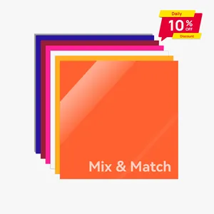 Paquete Personalizado de 40 Rollos de Vinilo Termotransferible de Alta Temperatura PET/PU/HTV para Impresión en Ropa - Product Image 2