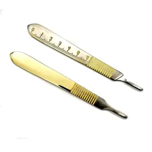 <b>SCALPEL</b> Surgical <b>Knife</b> Handle Manual Power Source Stainless Steel Metal Fits Blades High Quality CE Certified Hospital Use - Product Image 6