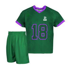 Uniforme de lacrosse pour hommes adultes, taille personnalisée, design de votre propre logo, qualité supérieure, 100% polyester, durable, léger, vêtements de sport - Product Image 1
