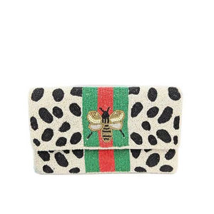 Porte-monnaie miniature haut de gamme en perles et broderies pour femmes, prix de gros - Product Image 1