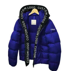 Veste matelassée unisexe de luxe à col rond, logo frontal, imperméable, coton écologique, camouflage, dessin animé, vêtements de printemps - Product Image 3