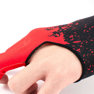 ถุงมือบิลเลียด3นิ้วแบบสองสีสำหรับผู้ชาย - Product Image 3