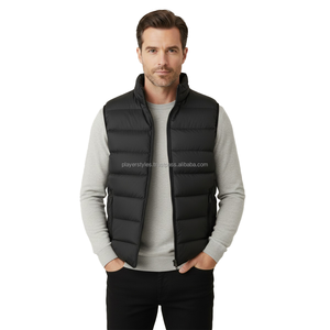 Chaleco Acolchado para Hombre, Estilo Deportivo, Reversible, Sin Mangas, Resistente al Viento, Transpirable, para Invierno, con Cierre, Suministro al por Mayor OEM - Product Image 2