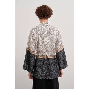กิโมโนโบฮีเมียนทอมือสีเอครู - Product Image 6