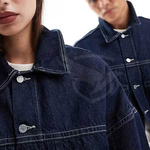 แจ็กเก็ตยีนส์ใช้ได้ทั้งชายและหญิงแจ็กเก็ตยีนส์แบบออกแบบได้ตามต้องการ - Product Image 5