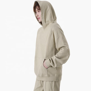 Sudaderas con Capucha de Invierno para Hombre, Talla Grande, 330G, Logotipo Personalizado, 100% Algodón, Gruesas, Ecológicas, Transpirables, Holgadas, al por Mayor - Product Image 4