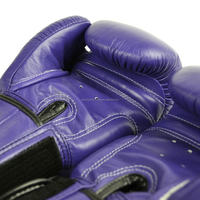 Gants de boxe personnalisés en cuir, imperméables, coupe-vent, respirants, légers, professionnels, pour le sparring, avec fermeture artisanale