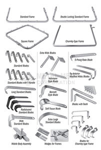 Retractor de Cadera Manual de Acero Inoxidable para Cirugía de Incisión Inicial, Instrumento Quirúrgico Reutilizable - Product Image 5