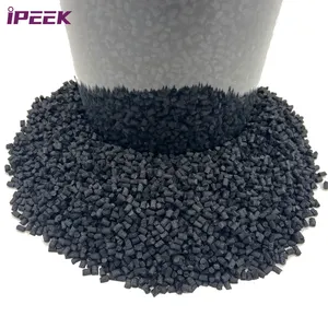 IPEEK Custom Carbon faser gefüllte verstärkte CF 10 20 30 CF25 PEEK Harz Pellets Granulat Polymer