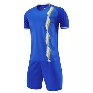 Camiseta de Fútbol Corta con Estampado Digital Personalizado, Uniforme de Fútbol 100% Poliéster, Ropa Deportiva Transpirable, Ligera y de Secado Rápido para Adultos - Product Image 1