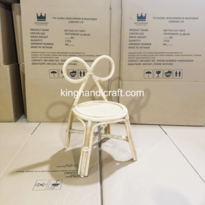 Silla Infantil de Mimbre Hecha a Mano para Alquiler, Muebles Infantiles Duraderos de Mimbre para Empresas de Alquiler de Eventos, Venta al Por Mayor - Product Image 3