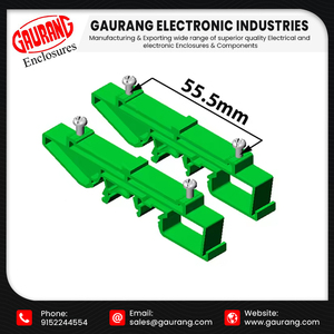 Meilleure vente de support de montage sur rail DIN Matériau ABS de qualité pour outils électroniques et boîtiers d'équipement - Product Image 2