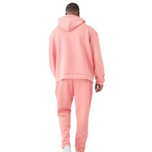 Dernier modèle de survêtement d'été OEM pour hommes avec logo personnalisé Baggy Pullover Survêtement 2 pièces Nouveau style pour hommes Poids lourd - Product Image 2