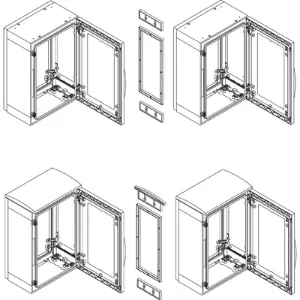 สำหรับชิ้นส่วนอุปกรณ์เสริมตัวเชื่อมต่อชไนเดอร์ อิเล็คทริค NSYMUPLA103G สำหรับระบบการจัดเรียง/การจัดซื้อ (ตู้/ตู้เก็บของ) - Product Image 1