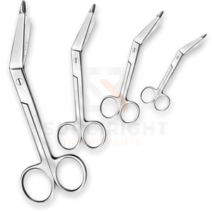 Ciseaux d'instruments chirurgicaux écologiques en acier inoxydable 2Cr13 de qualité supérieure ciseaux à pansement médical par Instruments Surgiright - Product Image 3