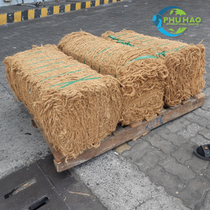 Malla de fibra de coco de Vietnam como material ideal para fortalecer las barreras de suelo y erosión. - Product Image 5
