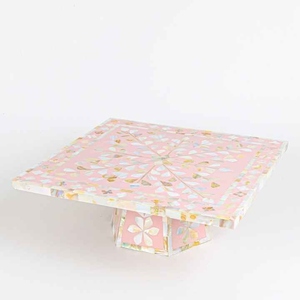 ที่ตั้งเค้กของหวานทำจากไข่มุกและไม้ช็อคโกแลตทำด้วยมือที่สวยงามสำหรับงานปาร์ตี้และงานอีเวนต์พิเศษของตกแต่งโต๊ะ - Product Image 6