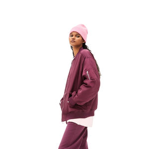 Chaquetas de Satén para Mujer, Teñidas Lisas y de Secado Rápido, para la Temporada de Invierno, Último Estilo, Chaquetas Universitarias de Satén para Mujer - Product Image 5