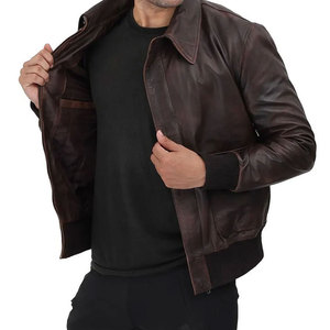 High Selling Trendy Wear <b>Men</b> <b>Leather</b> <b>Jacket</b> New Arrival 2026 Comfortable Wear <b>Men</b> <b>Leather</b> <b>Jacket</b> - Product Image 2